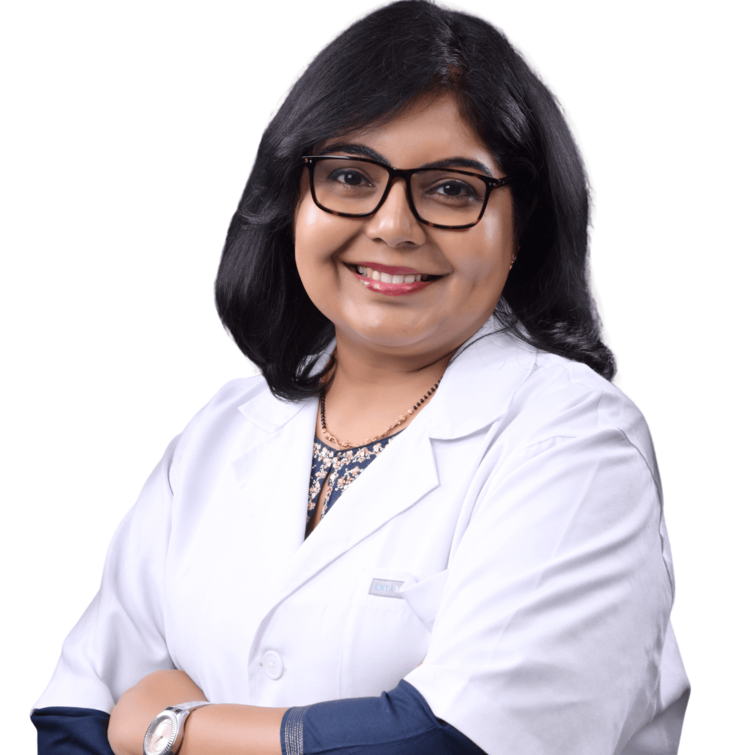 Profile Picture of Dr.Rachana Shetty in White Background and Doctor's attire